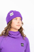 Eivy Foldable Knit Balaclava Beanie für Damen Lila
