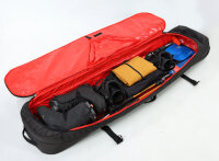 Nitro Tracker Wheelie 165 Boardbag mit Rollen Grau