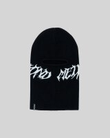 Beyond Medals Jacquard Knit Balaclava in Black