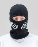 Beyond Medals Jacquard Knit Balaclava in Black